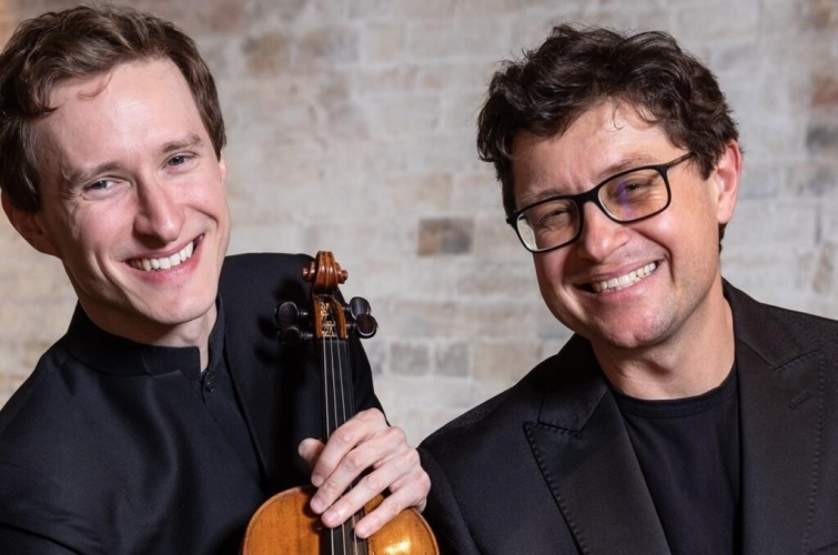 Geiger Josef Špaček und der Pianist Miroslav Sekera (Foto © Janáček-Festival Brno)