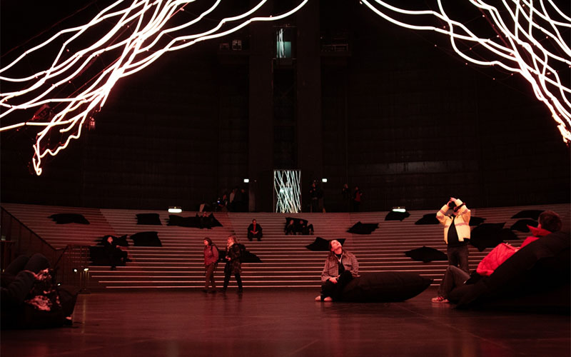 Mythos Baum im Gasometer Oberhausen (Foto © Thomas Schwarz / Ars Electronica)