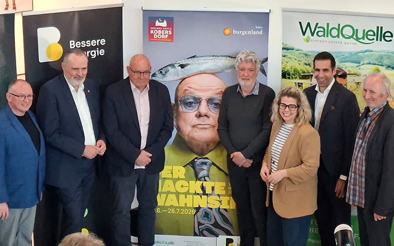 Bei der PK in Eisenstadt