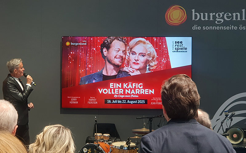 Alfons Haider spielt heuer in Mörbisch " Ein Käfig voller Narren"