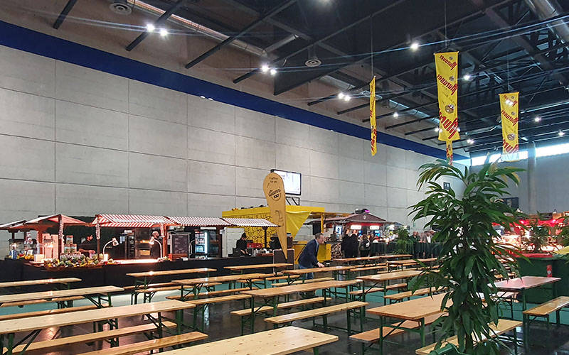 Zuerst war es noch gaanz leer