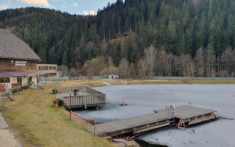 Im Sommer muss es hier auch schön sein