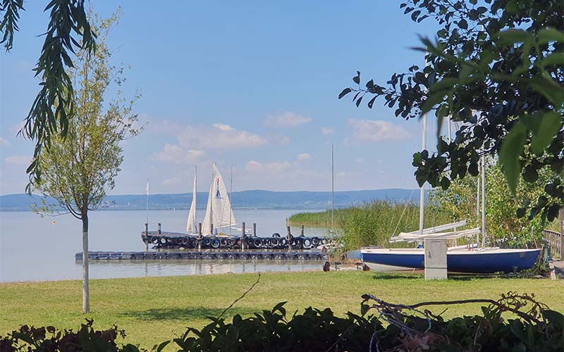 Blick zum Neusiedlersee