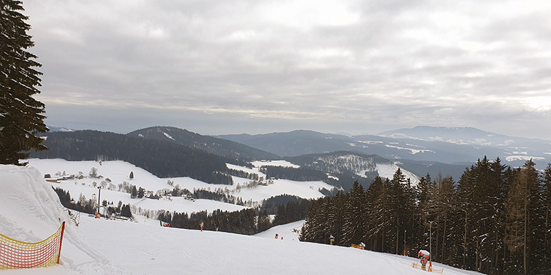 Währenddessen war Oma am Berg unterwegs