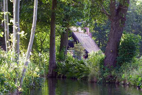 Die Fließen im Spreewald