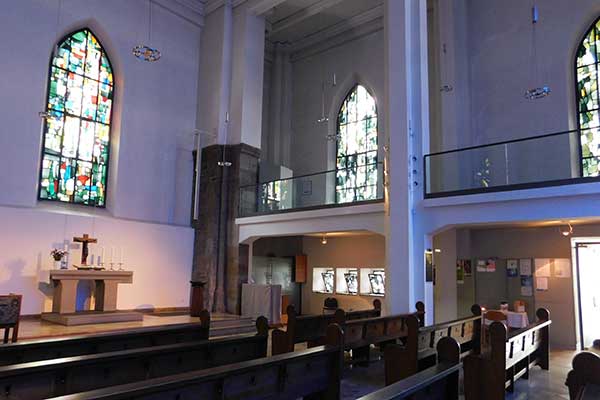 Blick ins Innere der Marktkirche 