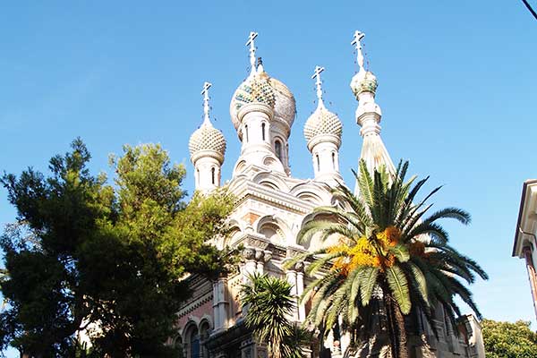 Die russische Kirche in Sanremo