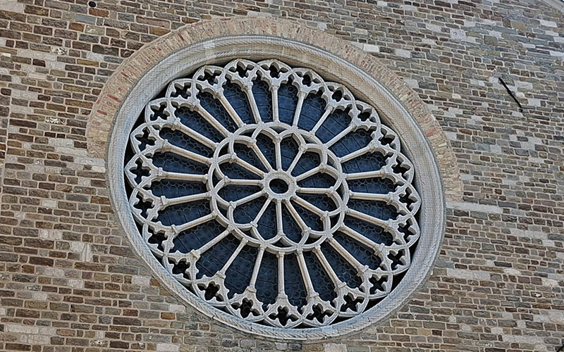 Die Rosette von San Giusto