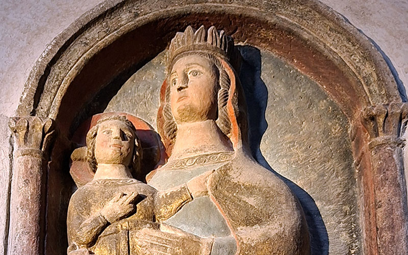 In der Kathedrale San Giusto in Triest