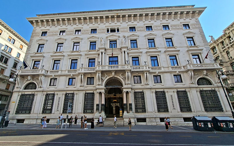 Der Palazzo des Hilton Double Tree