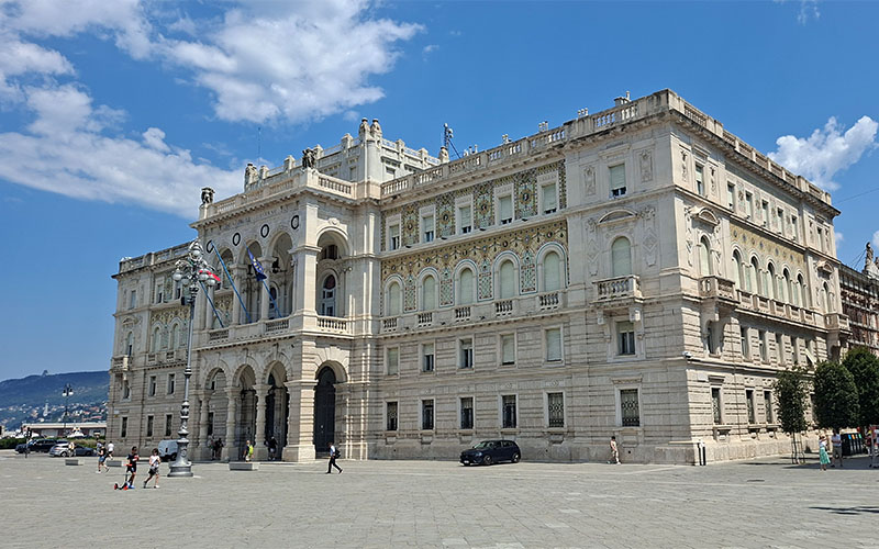 Blick auf die Piazza Grande