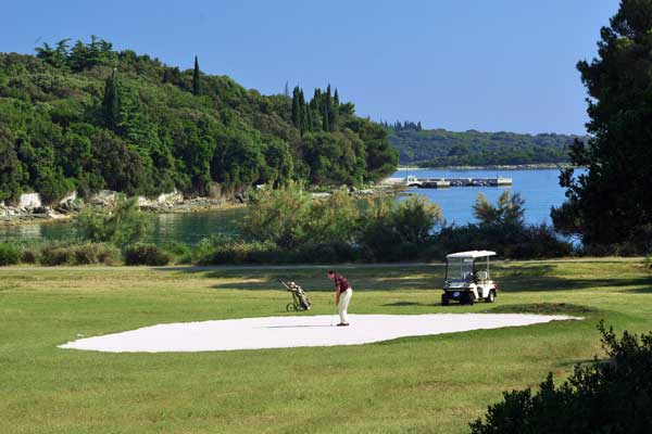 Golfen auf Brijuni (Foto © Brijuni Nationalpark)