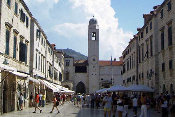 Die Placa von Dubrovnik