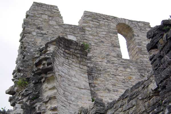 Blick zur Ruinenstadt