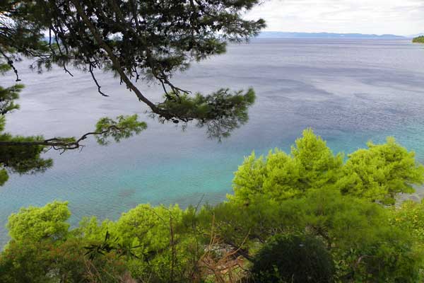 Blick zum Meer bei Igrane