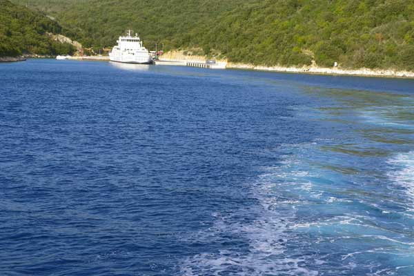 Am Weg nach  Lošinj 