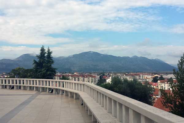 Aussicht auf die Stadt