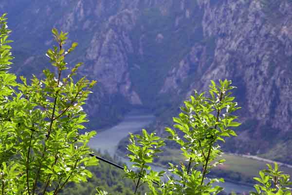 Blick auf die Cetina