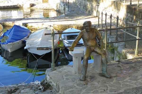 Der kleine Hafen von Opatija