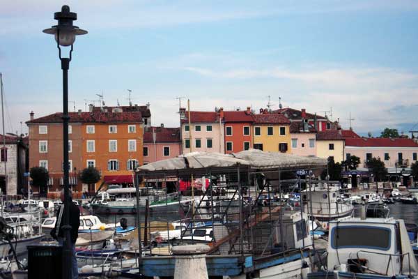 Blick auf Rovinj