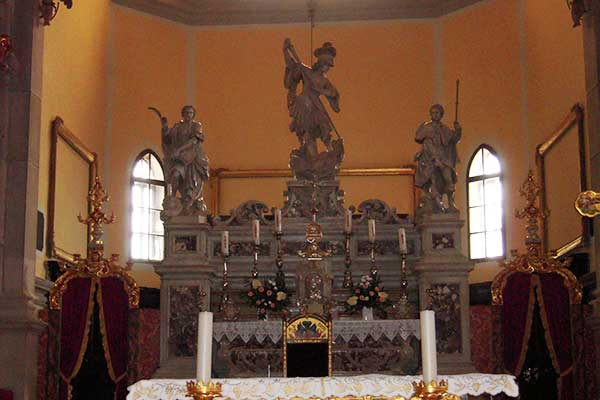 In der Kirche der Heiligen Euphemia