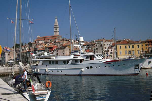 Im Hafen von Rovinj