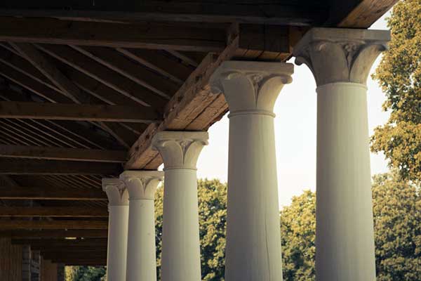 Freilichtmuseum Petronell - Porticus (Foto © Carnuntum, Atelier Olschinsky)