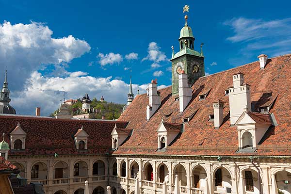 Der Landhaushof in Graz (Foto © Graz Tourismus, Harry Schiffer) 