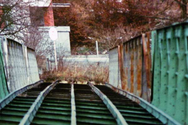 Die alte Brücke über die Thaya (Foto aus dem Museum an der Thayabrücke)