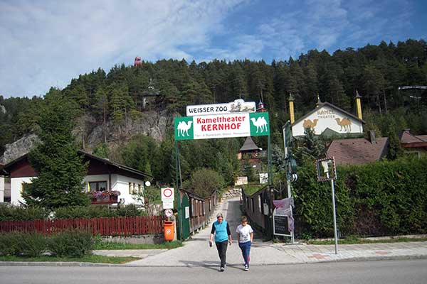 Das Kameltheater in Kernhof