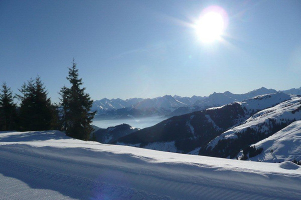 Am Hahnenkamm in Kitzbühel