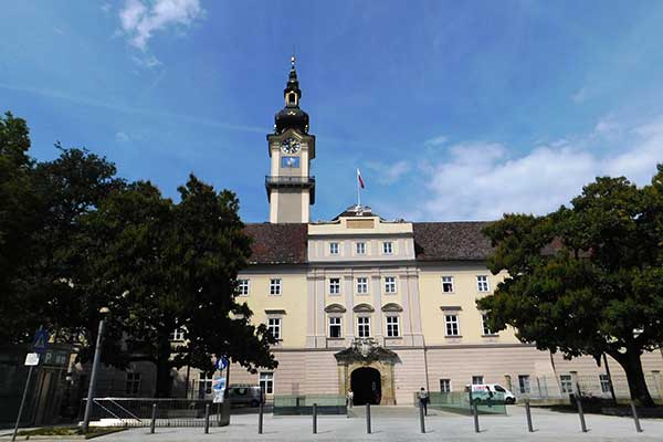 Blick auf das Linzer Landhaus 