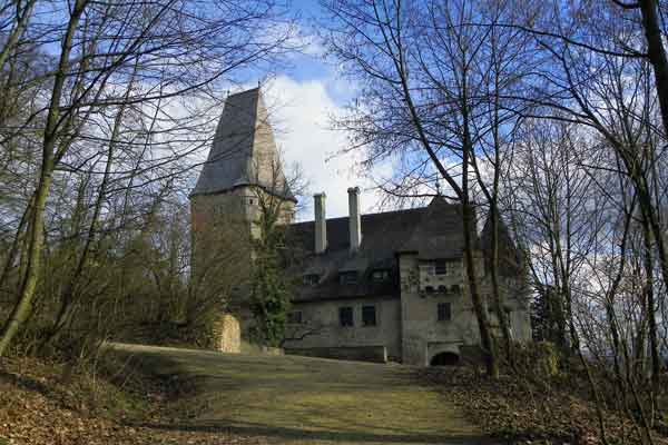 Blick auf Schloss Maissau