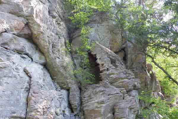 Blick zur Einsiedlerklause