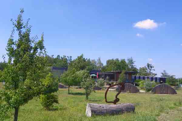 Blick zum Nationalparkhaus