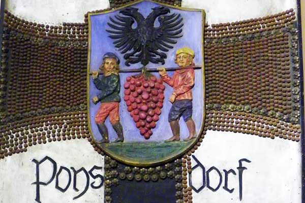 Das Wappen von Poysdorf