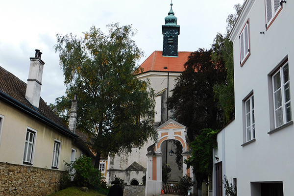 Blick zur Dominikanerkirche