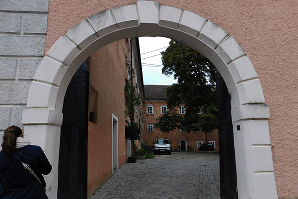 Blick ins Dominikanerkloster