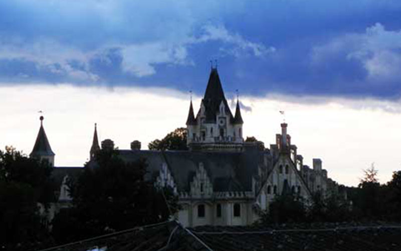 Schloss Grafenegg in der Abendstimmung