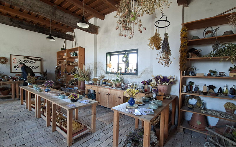 Hier duftet es nach allerlei Kräuter