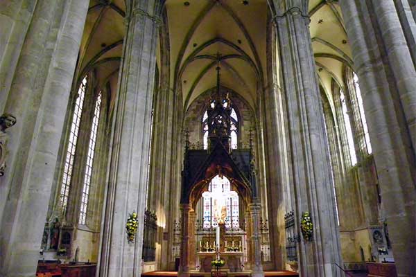 Die Stiftskirche von Stift Heiligenstadt 