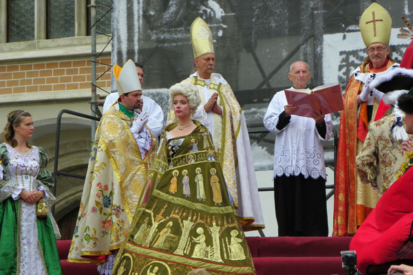 Die Krönung Maria Theresias in Bratislava