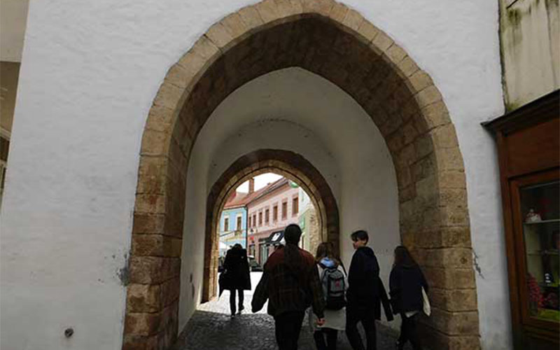 Das Stadttor von Trenčín