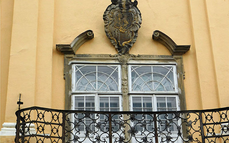 ... gebaut während der Herrschaft Maria Theresias ...