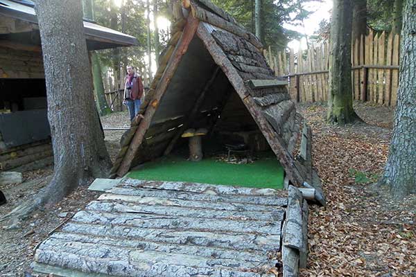 Ein großer Spaß für Kinder - das Indianerdorf am Pohorje 