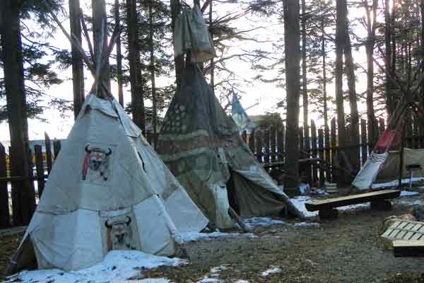 Die Tipis am Pohorje