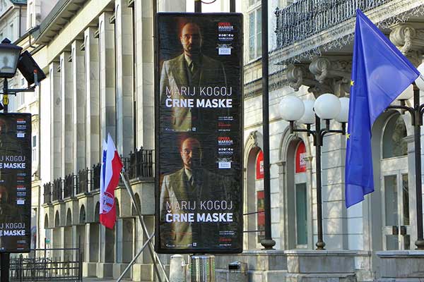 Das Slowenische Nationaltheater in Maribor 