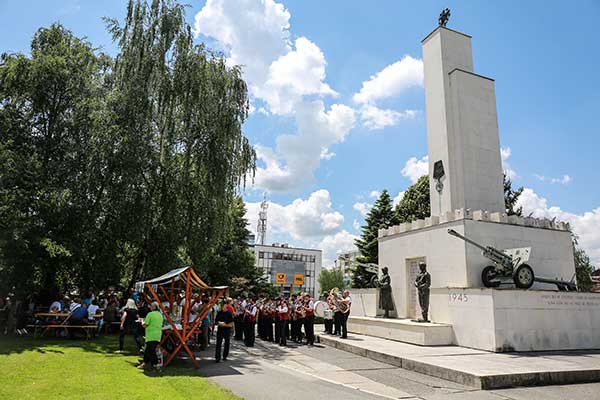 Das Siegerdenkmal in Murska Sobota
