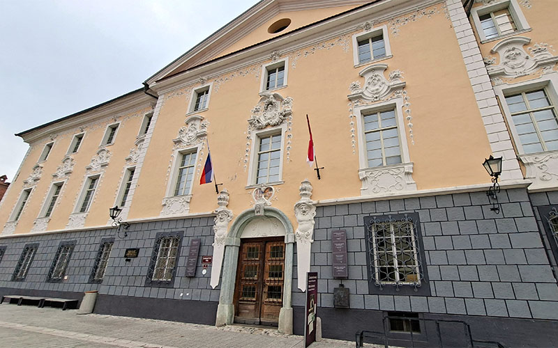 Das Schloss von Radovljica