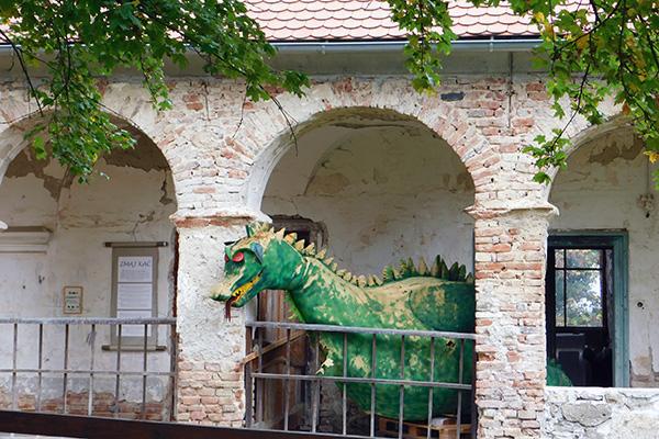Der Drache des Schlosses